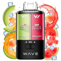 Pod desechable Triple Sandia Ice Triple Melon Ice 40.000puffs - Bud Vape Wave Switch